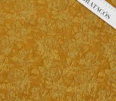 Mustard jacquard floral lamÉ